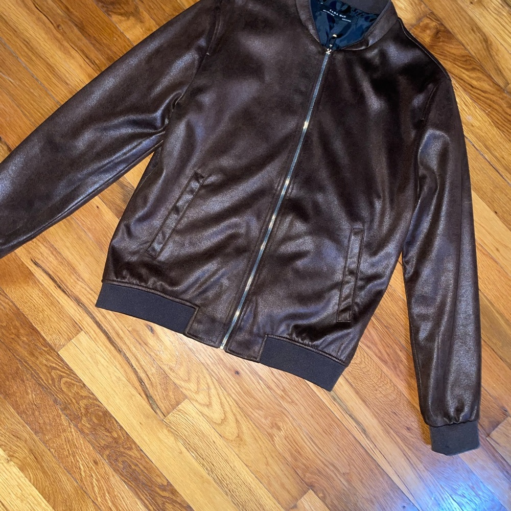 Men veracity jacket dark brown